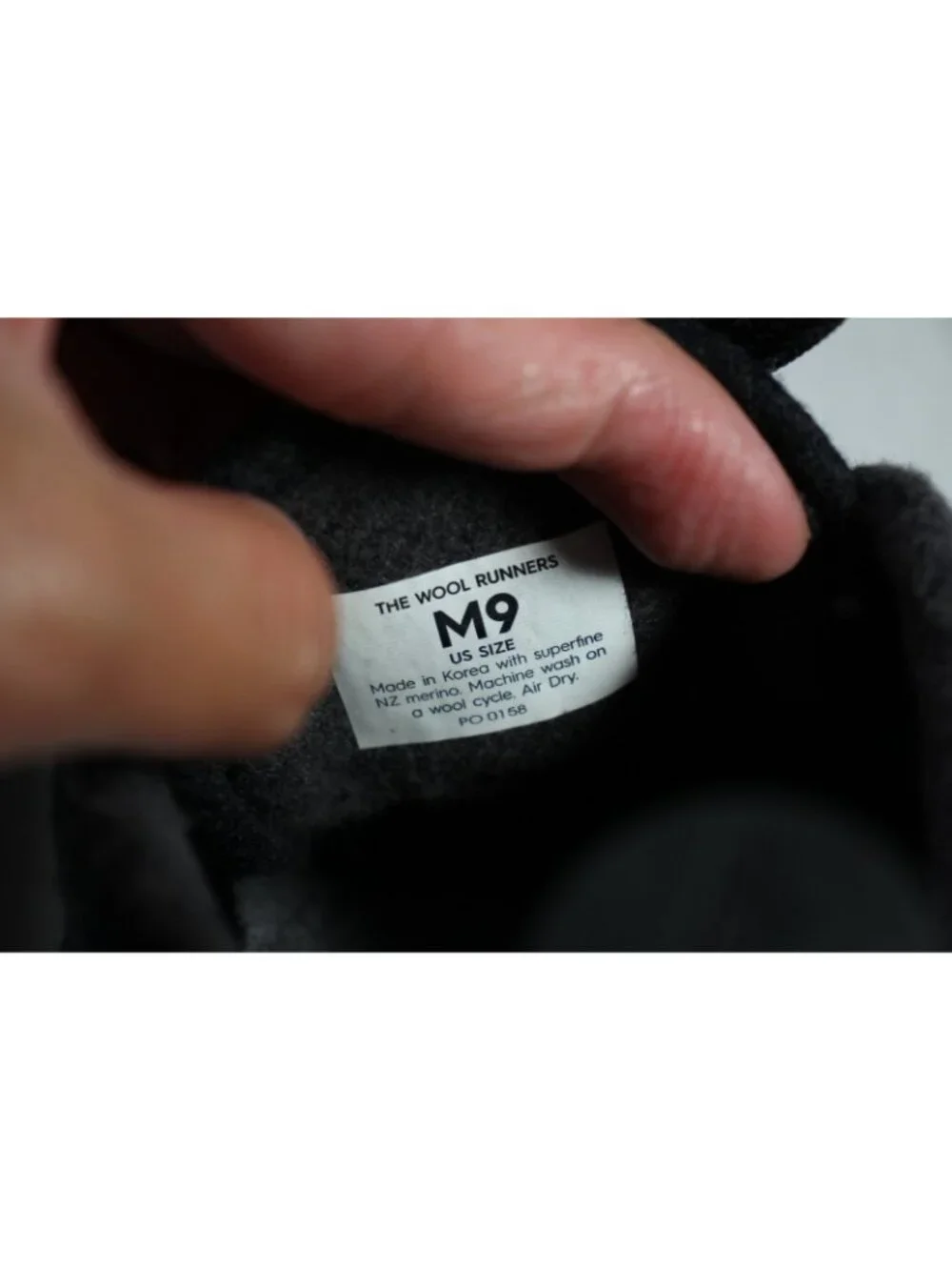Allbirds The Wool Runner Shoes Mens 9 NEW C1332